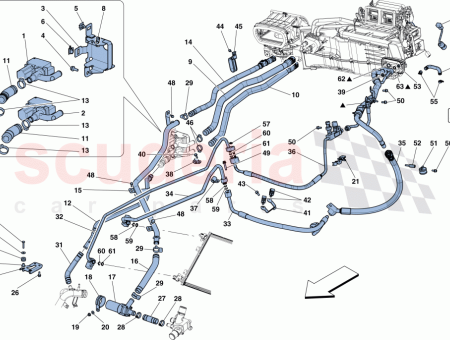 Photo of HVAC SIDE DUCT DRAIN HOSE CONNECTOR…