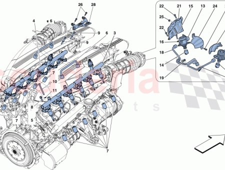 Photo of TAPA DE LA BOMBA BAJO EL PLENUM DEL…