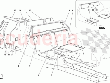 Photo of BAJO LA LUNETA TRASERA AISLAMIENTO LATERAL VERTICAL IZQUIERDO…