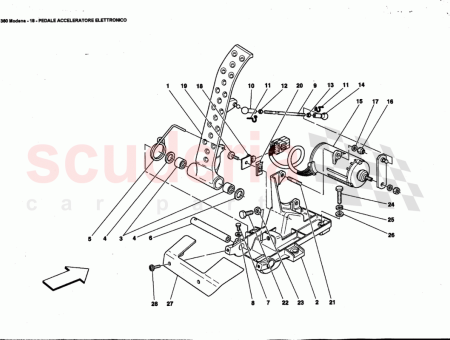 Photo of CUBIERTA DEL PEDAL DEL ACELERADOR…