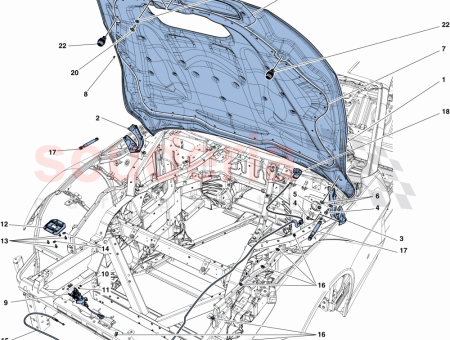 Photo of TAPA DEL COMPARTIMENTO DEL MOTOR…