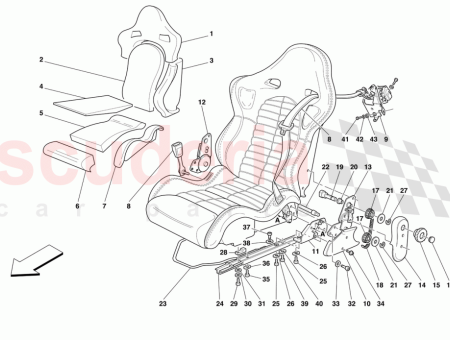 Photo of RESPALDO DEL ASIENTO ESPUMA LATERAL IZQUIERDA…