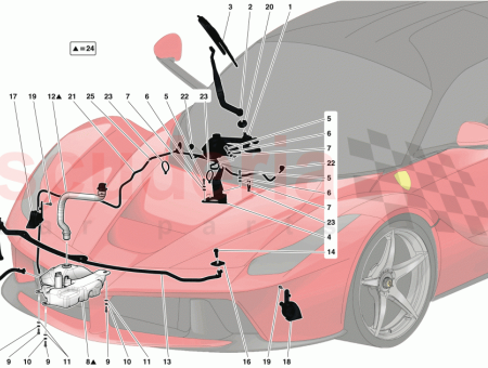 Photo of CONJUNTO DEL DEP SITO DEL LIMPIAPARABRISAS FAROS…