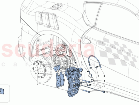 Photo of PINZA TRASERA IZQUIERDA CON PASTILLAS…
