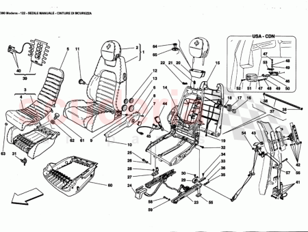 Photo of ASIENTO COMPLETO DEL PASAJERO MANUAL…