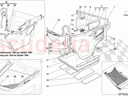 Photo of PARED TRASERA DEL MALETERO M VIL…