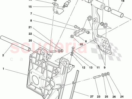 Photo of PEDAL DE FRENO COMPLETO…
