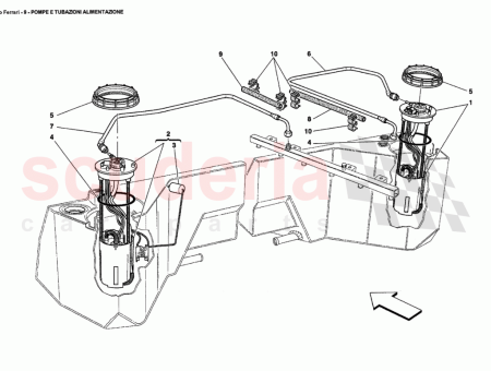 Photo of TUBO LATERAL DERECHO DE ENTREGA DE COMBUSTIBLE…