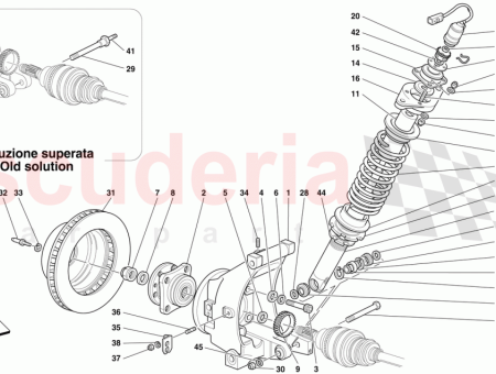 Photo of SOPORTE DE BUJE TRASERO IZQUIERDO COMPLETO…