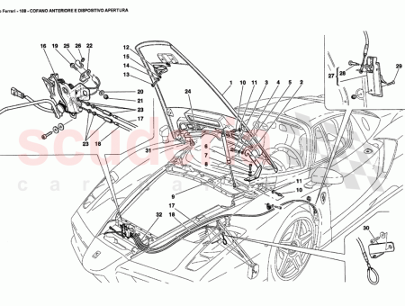 Photo of CABLE PARA LA APERTURA DEL CAP DELANTERO…