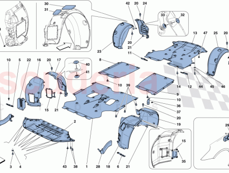 Photo of SECCI N DE BAJOS PLANOS DELANTEROS COMPLETA CONECTOR…