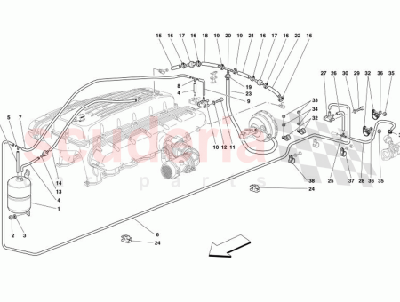 Photo of MANGUERA DE GOMA LATERAL DERECHA…