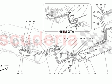 Photo of TUBO DE RETORNO TRASERO DERECHO…