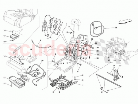 Photo of CABLEADO LATERAL IZQUIERDO DEL ASIENTO SKIN SAVER…
