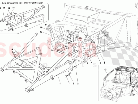 Photo of CONJUNTO DEL BASTIDOR DELANTERO…