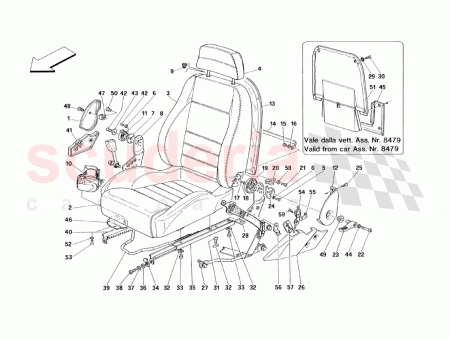 Photo of ASIENTO LATERAL DERECHO COMPLETO CON GU AS…