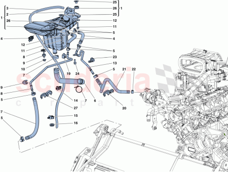Photo of TUBO PREFORMADO DE VENTILACI N DEL MOTOR AL…