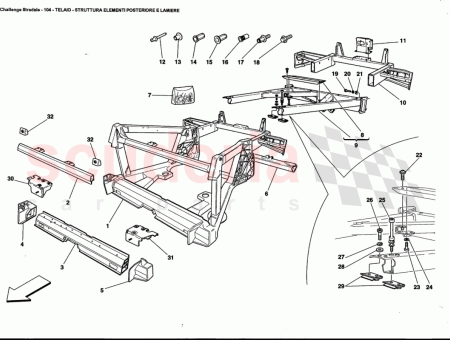 Photo of BASTIDOR TRASERO COMPLETO…