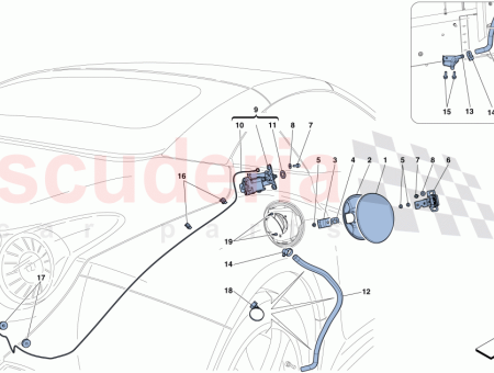 Photo of ACTUADOR COMPLETO DE LA TAPA DEL DEP SITO…