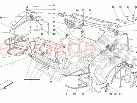 Photo of PARTE IZQUIERDA DEL COMPARTIMENTO DE LA RUEDA DELANTERO…