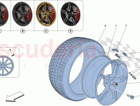 Photo of LLANTA TRASERA DE 20…