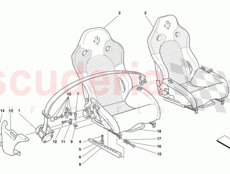 Photo of ASIENTO LATERAL DERECHO COMPLETO CON GU AS…