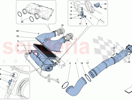Photo of CONDUCTO DE AIRE LATERAL IZQUIERDO COMPLETO…