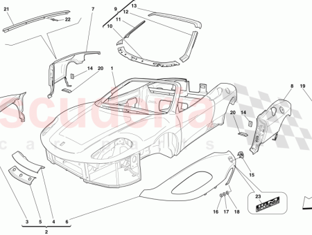 Photo of COMPLETO TRASERA RH FENDER…