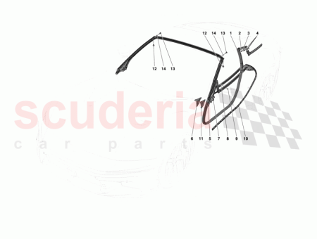 Photo of RH DOOR BELTLINE SEAL…