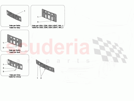 Photo of SOPORTE DE MATR CULA DELANTERO…