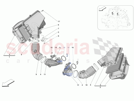 Photo of CAJA DEL FILTRO DE AIRE LATERAL DERECHA COMPLETA…