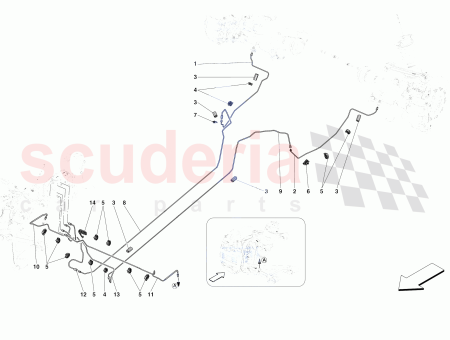 Photo of TUBO DE FRENO DELANTERO DERECHO…