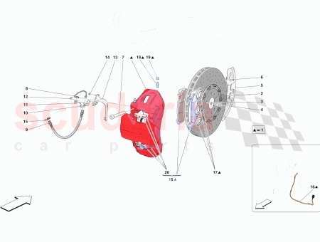 Photo of PINZA DELANTERA DERECHA COMPLETA…