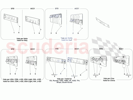 Photo of SOPORTE DE MATR CULA DELANTERO…
