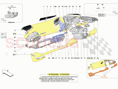 Photo of ELEMENTO CENTRAL BAJO EL SALPICADERO…