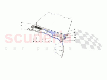 Photo of BANDEJA COMPLETA DEL LADO DERECHO DEL PARABRISAS…