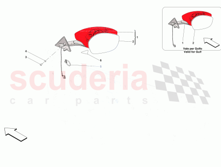 Photo of ESPEJO RETROVISOR EXTERIOR DERECHO COMPLETO…