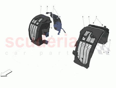 Photo of PROTECTOR DE GRAVA TRASERO IZQUIERDO…