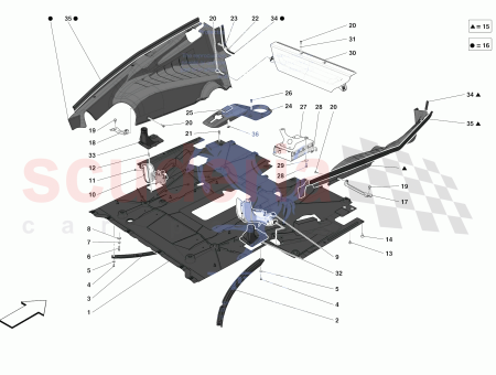 Photo of PROTECTOR COSM TICO DEL COMPARTIMENTO DEL MOTOR COMPLETO…