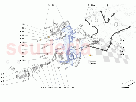 Photo of TAPA DELANTERA DEL C RTER COMPL CON BOMBA…