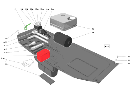 Photo of BANDEJA COMPLETA PARA EL KIT DE HERRAMIENTAS…