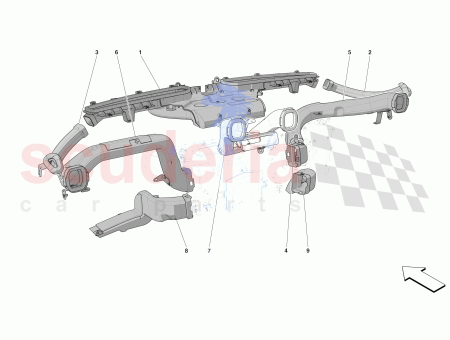 Photo of CONDUCTO DE VENTILACI N LATERAL DEL CONDUCTOR…