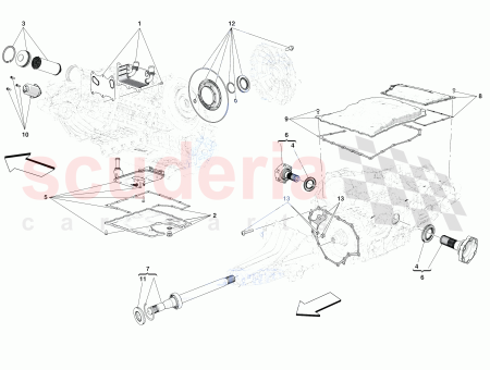 Photo of AXLE SHAFT SEAL AND FLANGE KIT…