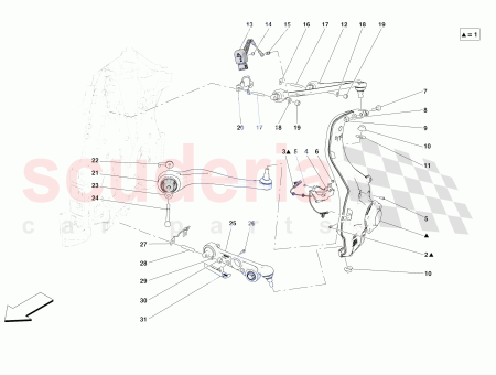 Photo of COMPL LH FRONT HANDLING ROD…