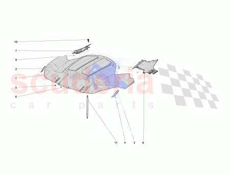 Photo of COMPL LH HEADLAMP LID BEZEL…