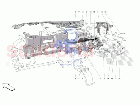 Photo of TAPA DELANTERA SUBESTRUCTURA DEL AIRBAG…