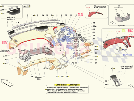 Photo of COMPL LADO CONDUCTOR PARTE SUPERIOR BAJO SALPICADERO…
