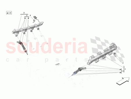 Photo of RH TUBO DE COMBUSTIBLE COMPL CON INYECTORES…