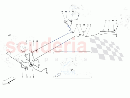 Photo of TUBO DE FRENO DELANTERO IZQUIERDO…