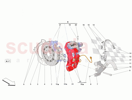 Photo of TAPA DEL ALOJAMIENTO DE LA PINZA TRASERA DERECHA…